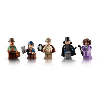 8. LEGO ICONS 10351 Sherlock Holmes: Bücherecke