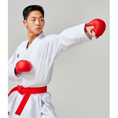 9. Karatehandschuhe - Fäustlinge 2 RED WKF | MOOTO