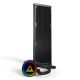 2. Montech LightFlow ARGB 360 All-in-One-Flüssigkeitskühler für Prozessoren, 12 cm, Schwarz, 1 Stück.