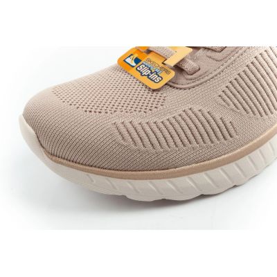 6. Skechers Bobs Squad Chaos Slip-Ins Damen-Sportschuhe Beige