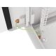 10. Rack-Einbauschrank, Wandmontage, 19" 9U, 600x450, grau, Metalltür, LANBERG (Flat Pack)