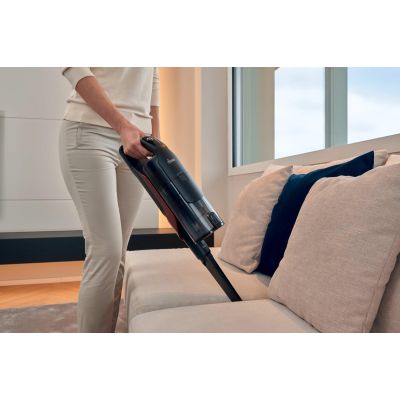 15. Hoover HF610HX 011 Akku-Staubsauger, beutellos, 0,7 l, 650 W, lila, 4 Ah