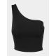 2. Damen One-Shoulder Yoga Crop Top 4F H4Z22-TSD033