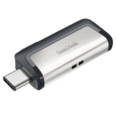 11. SanDisk SDDDC2-064G-G46 USB-Stick (64 GB; USB 3.1, USB-C; schwarz)