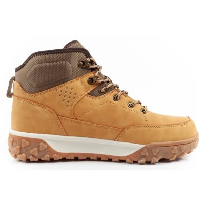 4. Lee Cooper Herren Winter-Wanderstiefel, isoliert, High-Top, Karamell