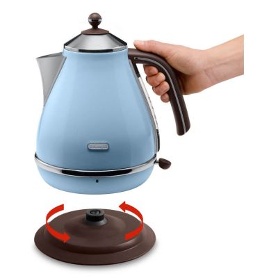 11. DeLonghi KBOV 2001.AZ Wasserkocher 1,7 l Blau 2000 W
