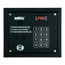 Laskomex CP-2503TP schwarzes Audio-Bedienfeld mit Schlüsselleser "Dallas"