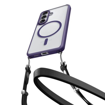 6. Spigen Ultra Hybrid Mag MagSafe Hülle für Samsung Galaxy S26+ - Transparentes Marineblau