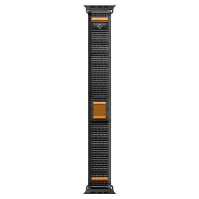 2. Spigen Athlex Air 2 Armband für Apple Watch (44 / 45 / 46 / 49 mm) – Schwarz und Orange