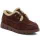 5. Braune Lederschuhe mit Lammfellfutter, Vinceza FIO27-67022