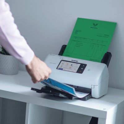 12. Brother ADS-4700W ADF-Scanner + Einzelblatteinzug 600 x 600 dpi A4 Schwarzweiß