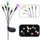 11. Solarlampe, die im Wind tanzt, bunte Kugeln, 6 LEDs, 72 cm
