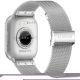 10. Smartwatch Gravity Silbernes Armband + Armband GT43-2