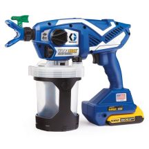 GRACO ULTRAMAX Farbpistole (2 x 2Ah DEWALT Akkus + Ladegerät) + Tasche