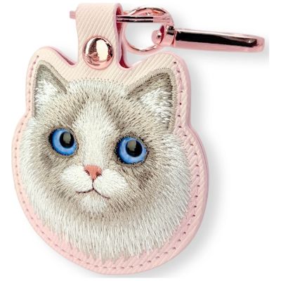4. Nimmy New Big Eyed Pet 2.0 Katzen-Tracker-Hülle – Rosa