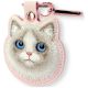 4. Nimmy New Big Eyed Pet 2.0 Katzen-Tracker-Hülle – Rosa