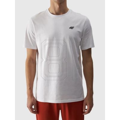 10. T-Shirt 4F M 4FWMM00TTSHM1843-10S