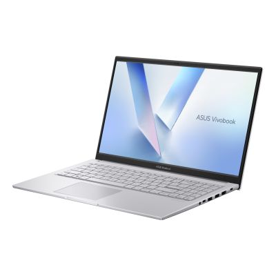 13. ASUS Vivobook 15 X1504VA-BQ4296W, Intel Core 7 150U, 15,6" FHD IPS-Panel (60 Hz, 250 Nits), 16 GB DDR5 SSD, Intel Grafik, 720p-Kamera, 42 Wh, Windows 11, Cool Silver