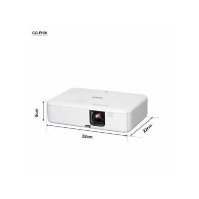 8. EPSON CO-FH01 LCD-Projektor, FHD, 3000 ANSI