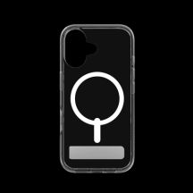 ZAGG Crystal Palace Snap Kickstand MagSafe Hülle für iPhone 16 – transparent