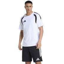 adidas Tiro 26 League T-Shirt für Herren, weiß und schwarz, KC3698