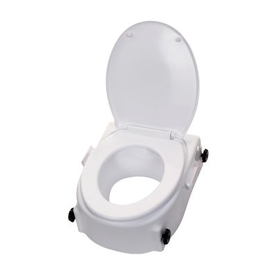 8. Toilettensitzverlängerung mit Griffen