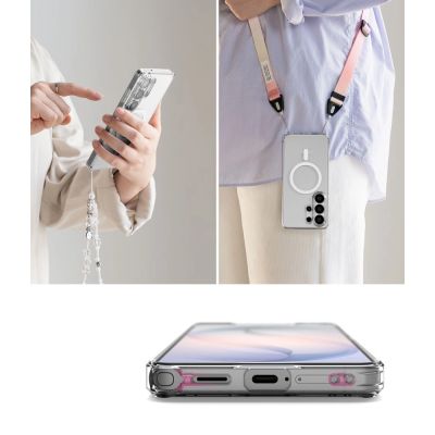 9. Ringke Fusion Magnetische MagSafe Hülle für Samsung Galaxy S26 Ultra – Transparent