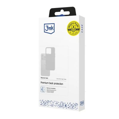 4. 3mk Silikonhülle für Samsung Galaxy A05s – Schwarz