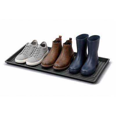 4. GROSSER ABTROPF-SCHUHSTÄNDER TASSY DRY PASTE SCHWARZ PROSPERPLAST