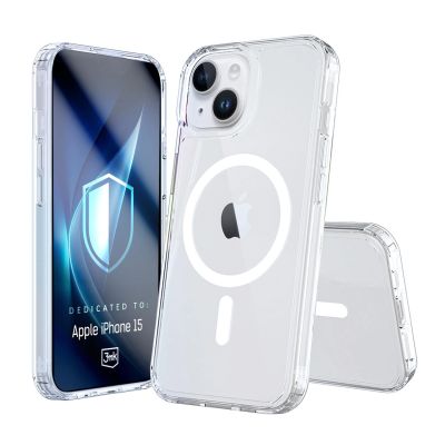 3mk Armor MagCase für iPhone 15 - transparent