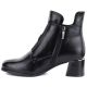 3. Gefütterte Damen-Ankle-Boots mit Blockabsatz, schwarz, Potocki SZ12868