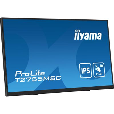 12. iiyama ProLite T2755MSC-B1 Computermonitor 68,6 cm (27") 1920 x 1080 px Full HD LED-Touchscreen Blade Schwarz