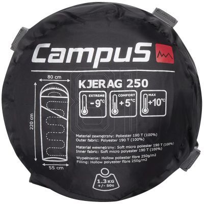 4. Campus Kjerag 250 Linker Schlafsack CUL702123200