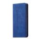 2. Magnet Fancy Case für Samsung Galaxy S23 Ultra Cover mit Flip Wallet Stand Blau