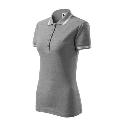 Adler Urban W MLI-22012 Poloshirt Dunkelgrau Melange