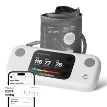 Withings WPM07-08-ALL-INT Blutdruckmessgerät für den Unterarm, automatisch, 16 Benutzer
