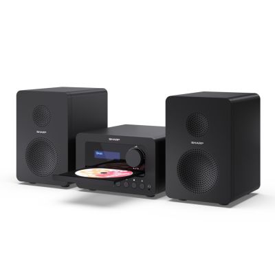 4. Sharp TOKYO DAB+ HiFi Mikro-System 40W Schwarz Heim-Audio-Mikro-System