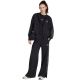 6. Damen-Sweatjacke adidas Seasonal Essentials Animal Print 3-Stripes Full-Zip Hooded Schwarz KS8002
