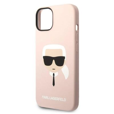 6. Karl Lagerfeld KLHCP14MSLKHLP iPhone 14 Plus 6.7 "Hardcase rosa / rosa Silikon Karl's Head