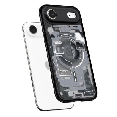 5. Spigen Ultra Hybrid MagSafe Hülle für iPhone 17 Air Zero One - Schwarz