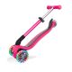 4. Globber Faltbarer 3-Rad-Scooter mit Lichtern Fuchsia Jr 437-110