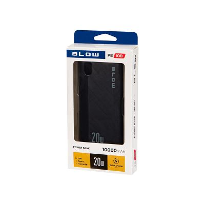 3. BLOW Powerbank 10000 mAh QC 20 W Schwarz PB10B
