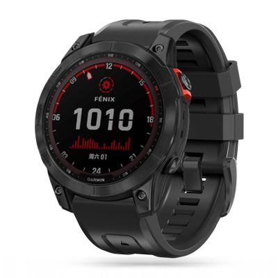 2. Tech-Protect IconBand für Garmin Fenix ​​​​5 / 6 / 6 Pro / 7 - Schwarz