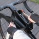 4. Rockbros AS-134 ROAD TO SKY 0,9L Rahmentasche, wasserdicht – Schwarz