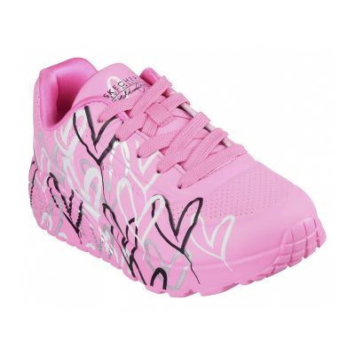 5. Skechers x JGoldcrown Uno Lite Schuhe - Metallic Love Jr 314067L-HPMT