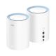 4. Access Point CUDY M1200 (2er-Pack) AC1200 Dualband-WLAN 2x 10/100 Mbit/s Mesh