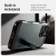 10. Spigen Tough Armor MagSafe Hülle mit Ständer für iPhone 16 Pro – Grün