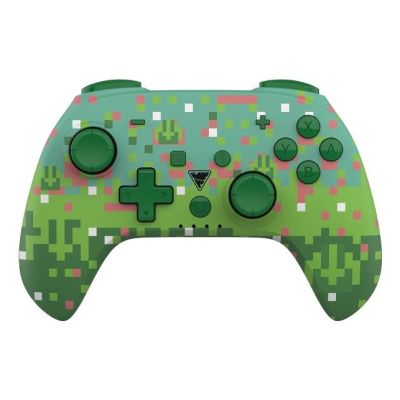 7. Dragonshock PopTop Bluetooth-Gamepad (Analog/Digital) in Grün, Dunkelgrün, Rosa und Weiß für Nintendo Switch und PC