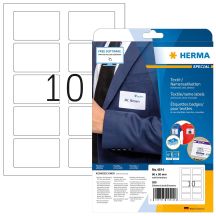 HERMA 4514 Selbstklebende Etiketten Abgerundetes Rechteck Weiß 200 Stück.