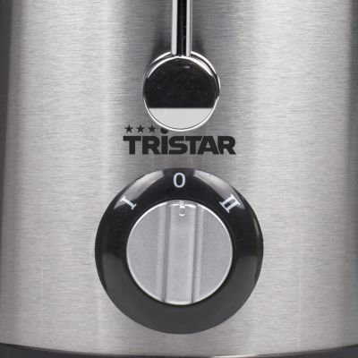 4. Tristar SC-2284 Entsafter 400W Schwarz, Edelstahl